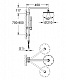 Душевая система GROHE RAINSHOWER 27030000 с переключателем Grohclick