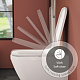 Сиденье для унитаза тонкое дюропласт с микролифтом Vitra 810-003-009