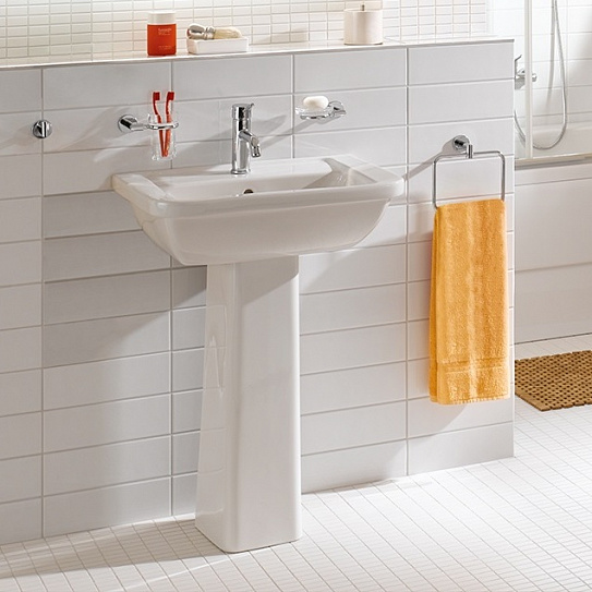 Раковина с пьедесталом 55 см Vitra Form 300 9602В003-7650