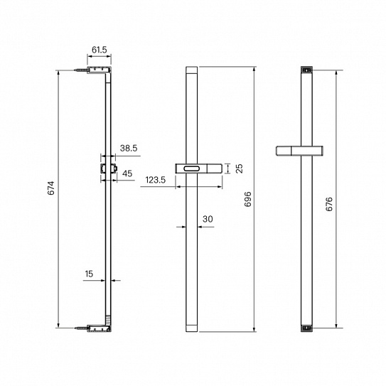 Душевая стойка Iddis Slide SLI70CLi17