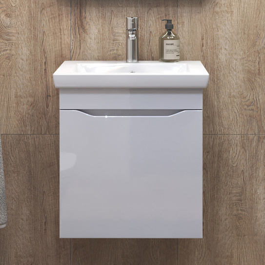 Тумба подвесная с раковиной Vigo Grani 500-0-1 28