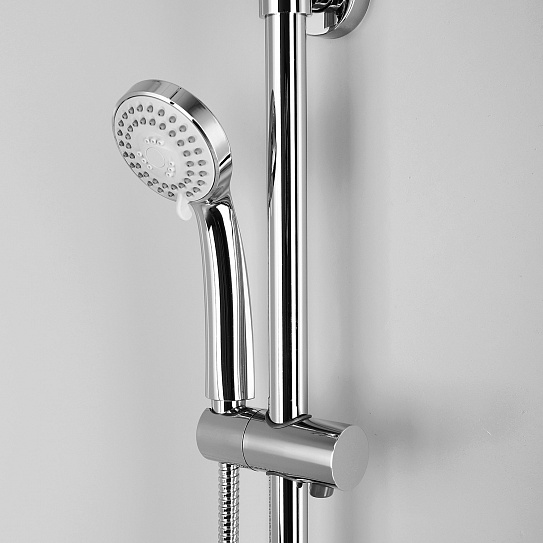 Душевой комплект со смесителем для ванны, 84/125х58 см WasserKRAFT A14401