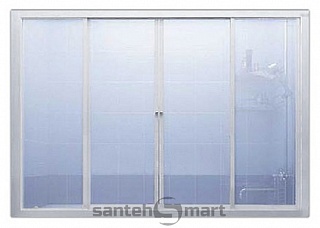 Triton Душевое ограждение Купе Капли 150х70см