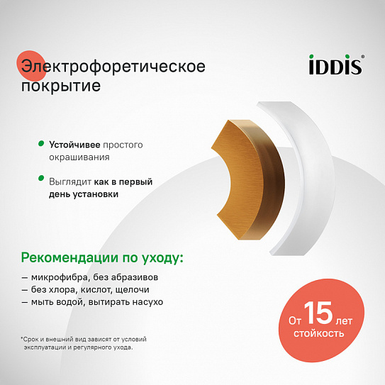 Душевая система с термостатом Iddis Одда (Odda) ODDWTTHi06 белый матовый, 5 режимов