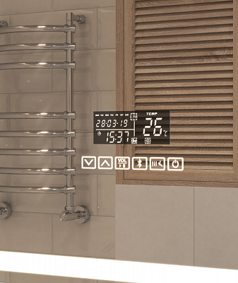 Зеркало Vigo Geometry Media voice 800