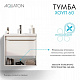 Тумба с раковиной Aquaton Хоуп 60 1 створка, белый матовый 1A287201HP2B0 (ум-к 146528)