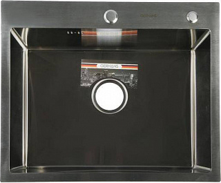 Мойка для кухни 60х50 из нержавеющей стали Gerhans K36050