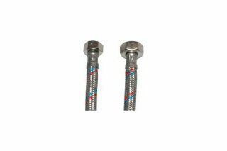 Гибкая подводка для воды 1/2 " гайка-гайка 80 см MATEU