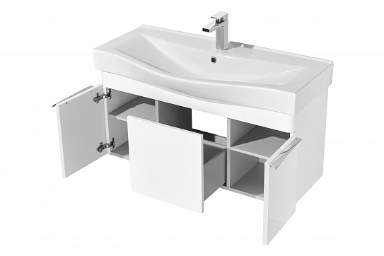 Тумба с раковиной Aquaton Беверли 100 1A236701BV010