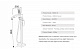Смеситель для ванны Gappo G3007-8