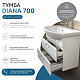 Тумба подвесная с раковиной 70 см Vigo Diana 700-0-2 tp.DIA.BAL.70.2Y