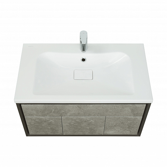 Тумба под раковину Aquaton Уэльс 100 графит 1A267601WA6A0 new
