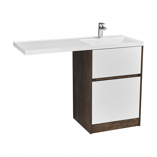 Фасад для тумбы Aquaton Лондри 60 к-т Белый 1A274801LH010 (без корпуса, только фасад)