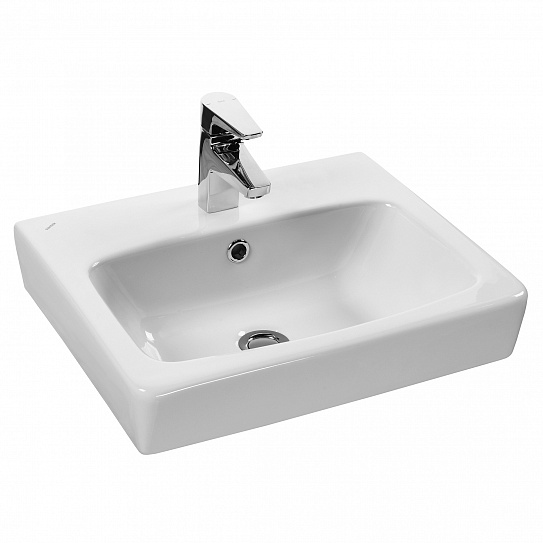 Тумба с раковиной Aquaton Кантри 50 белый, дуб верона 1A257801AHB20