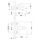 Смеситель для ванны Lemark Nero LM0214C