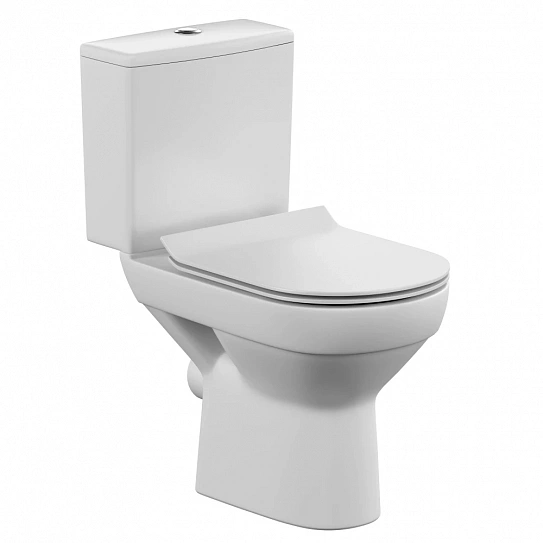 Унитаз компакт Cersanit CITY Clean On 011 3/5 DPL EO slim S-KO-CIT011-3/5-COn-S-DL-w