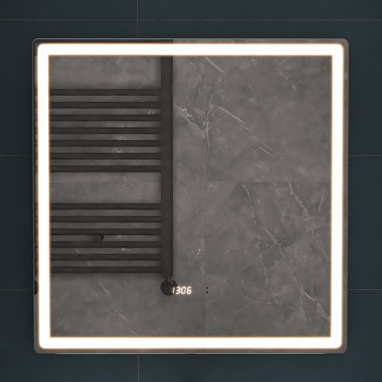 Зеркало в ванную 70х70 VIGO GEOMETRY LUXE 700 на взмах