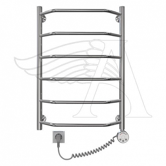 Полотенцесушитель электрический АРГО ФЛОРАН  50-80,  (ТЭН,справа)