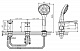 Смеситель на борт ванны Rush Bruny BR4335-333
