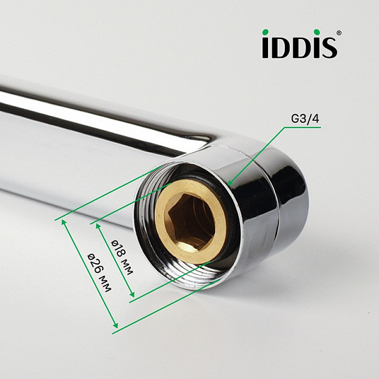 Излив длинный для смесителя 995F32C2SM Iddis Optima Home