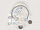 Слив-перелив для ванны ELTON  Santek w/logo, 700мм 1WH301743