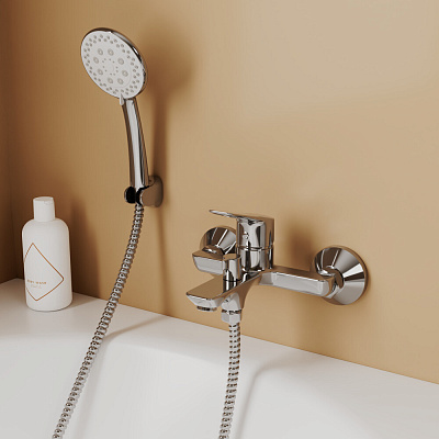 Смеситель для ванны с коротким изливом RUSH SAMUI SA0930-44