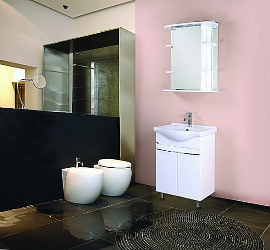 Шкаф-зеркало Onika Глория 60 см левое 206007