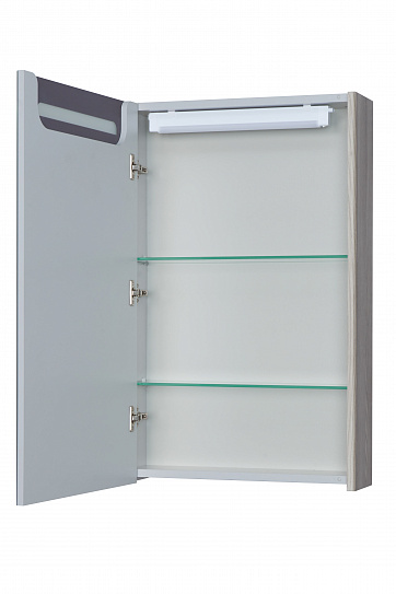 Шкаф-зеркало Акватон Сильва 50 дуб фьорд 1A215502SIW6L