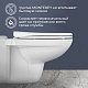 Унитаз подвесной безободковый Monterey Eco 7855N003-7146 с сиденьем