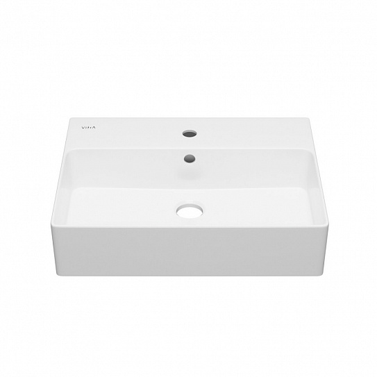 Раковина накладная VitrA M20 8313B003-0001 52 x 40 см белая санитарный фарфор