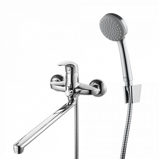 Смеситель с длинным изливом Iddis Leaf LEASBL0i10