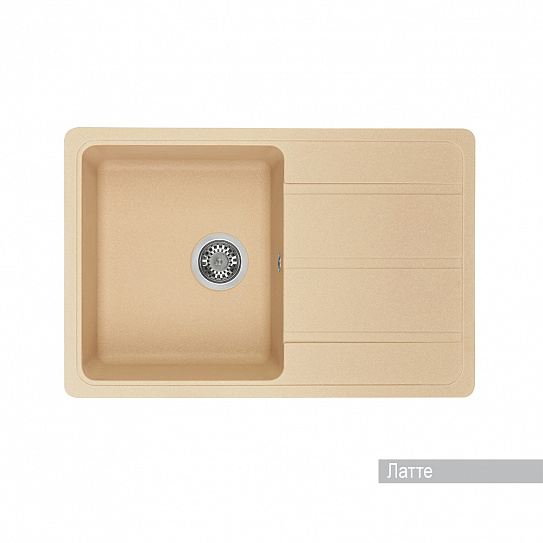 Мойка гранитная Акватон Аманда  латте 1A712832AD260
