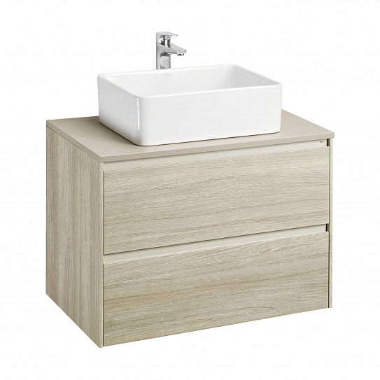Тумба под раковину Roca Ona 800 светлый дуб 2 ящика A857630512
