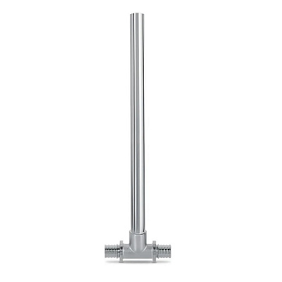 Тройник для отопления латунь Kan-therm Push 14х2 / 14х2 мм с трубкой 9013.14