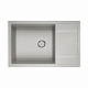 Мойка кварцевая Paulmark VERLASS PM317850-GR, серый, 78х50 см