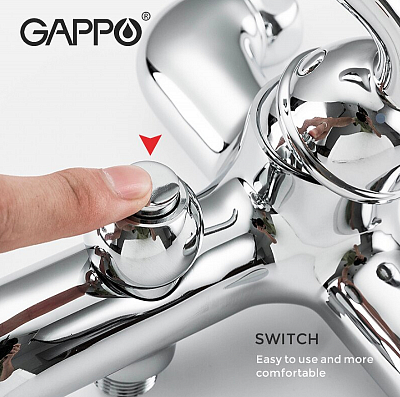 Смеситель для ванны Gappo G88 G3288