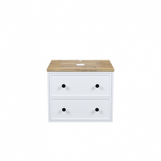 Тумба для накладной раковины подвесная со столешницей 60 IDDIS Torr TOR60WBi95K