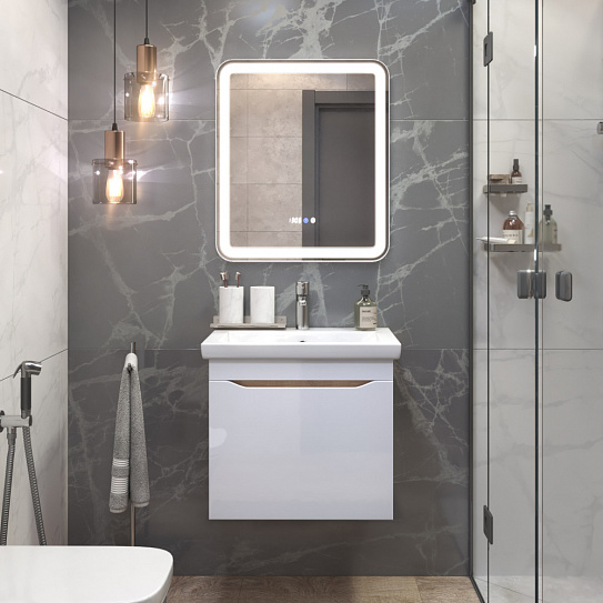 Тумба подвесная Vigo Grani 600-0-1 (под ум-к Como 60) 057 дуб золотой