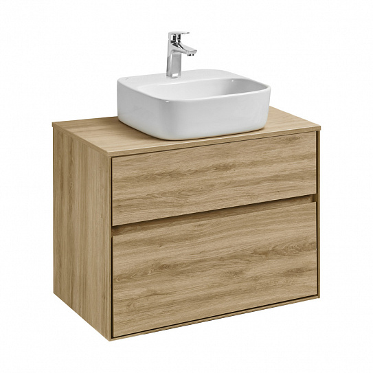 Тумба под накладную раковину Aquaton Либерти 75 дуб эльвезия 1A279501LYC70