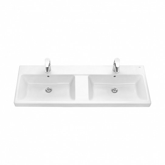 Раковина подвесная Roca The Gap 120х46, подвесная, 2 чаши A3270YS000