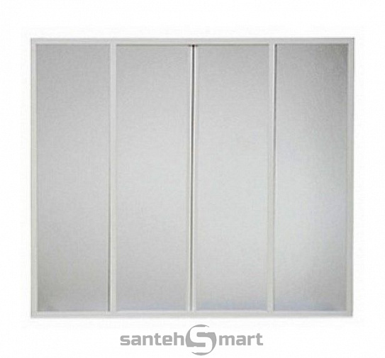 Bas шторка Фиеста 4 створки (пластик Вотер)