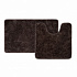 Набор ковриков для ванной комнаты, 50х80 + 50х50, микрофибра, темно-коричневый Iddis BSET08Mi13