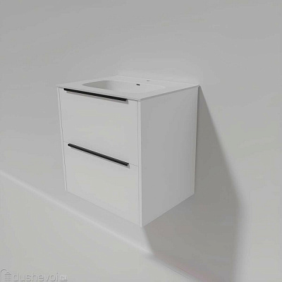 Тумба под раковину La Fenice Tesoro 60 см FNC-01-TES-PB-60-2 подвесная