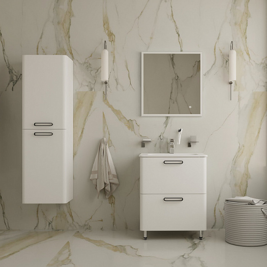 Тумба напольная с умывальником 60 см Iddis Brick BRI60WFi95K