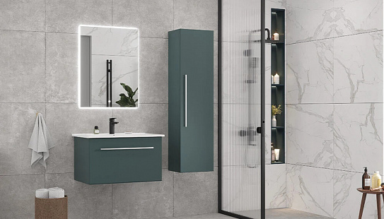 Тумба под раковину Posse 750-0-1 навесная верде Velvex tp POS OSK 751Y верде, дуб золотой (под раковину Оскар 750)