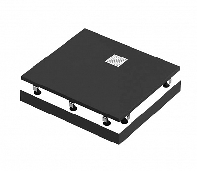 Экран для поддона ABS 100х90 чёрный GoodDoor ЭЛ00189
