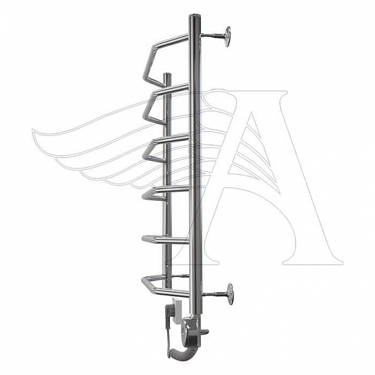 Полотенцесушитель электрический АРГО ФЛОРАН  50-80,  (ТЭН,справа)