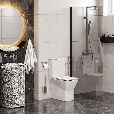 Унитаз компакт Cerutti SPA Ellero с бачком  с микролифт CT8458