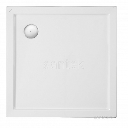 Душевой поддон 80х80 квадрат Santek Палермо белый 1WH302475