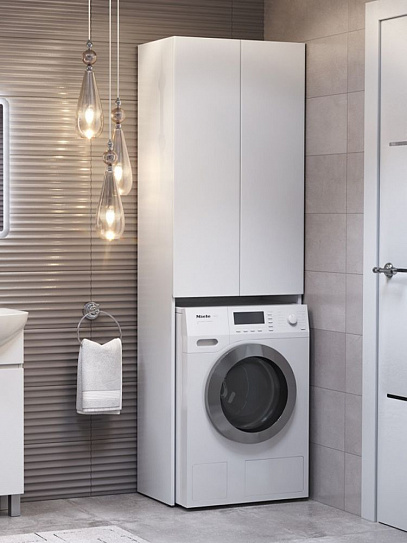 Шкаф над стиральной машинкой Vigo Wing 64 shnr.WIN.64.2D белый